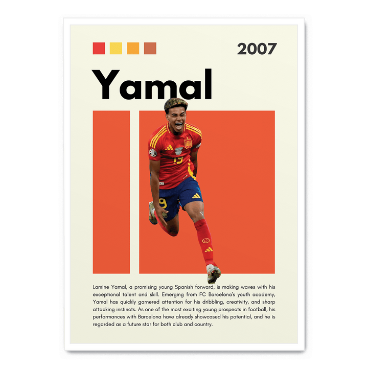 Lamine Yamal Football Icons