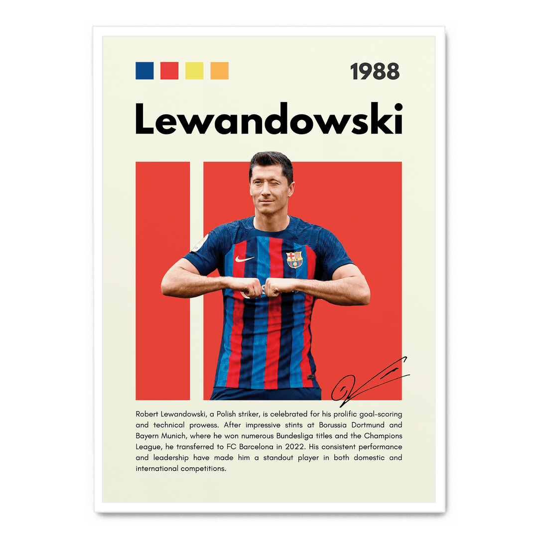 Robert Lewandowski Football Icons
