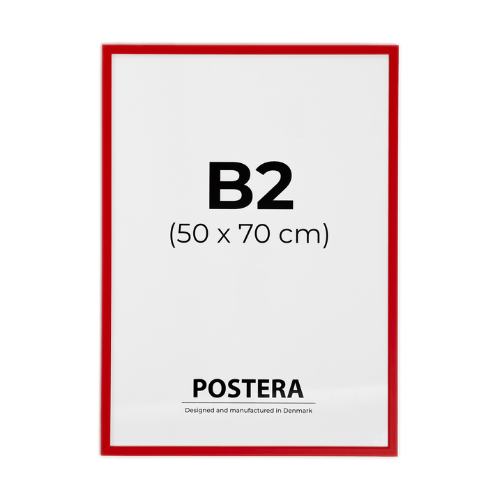 Rød ramme - B2