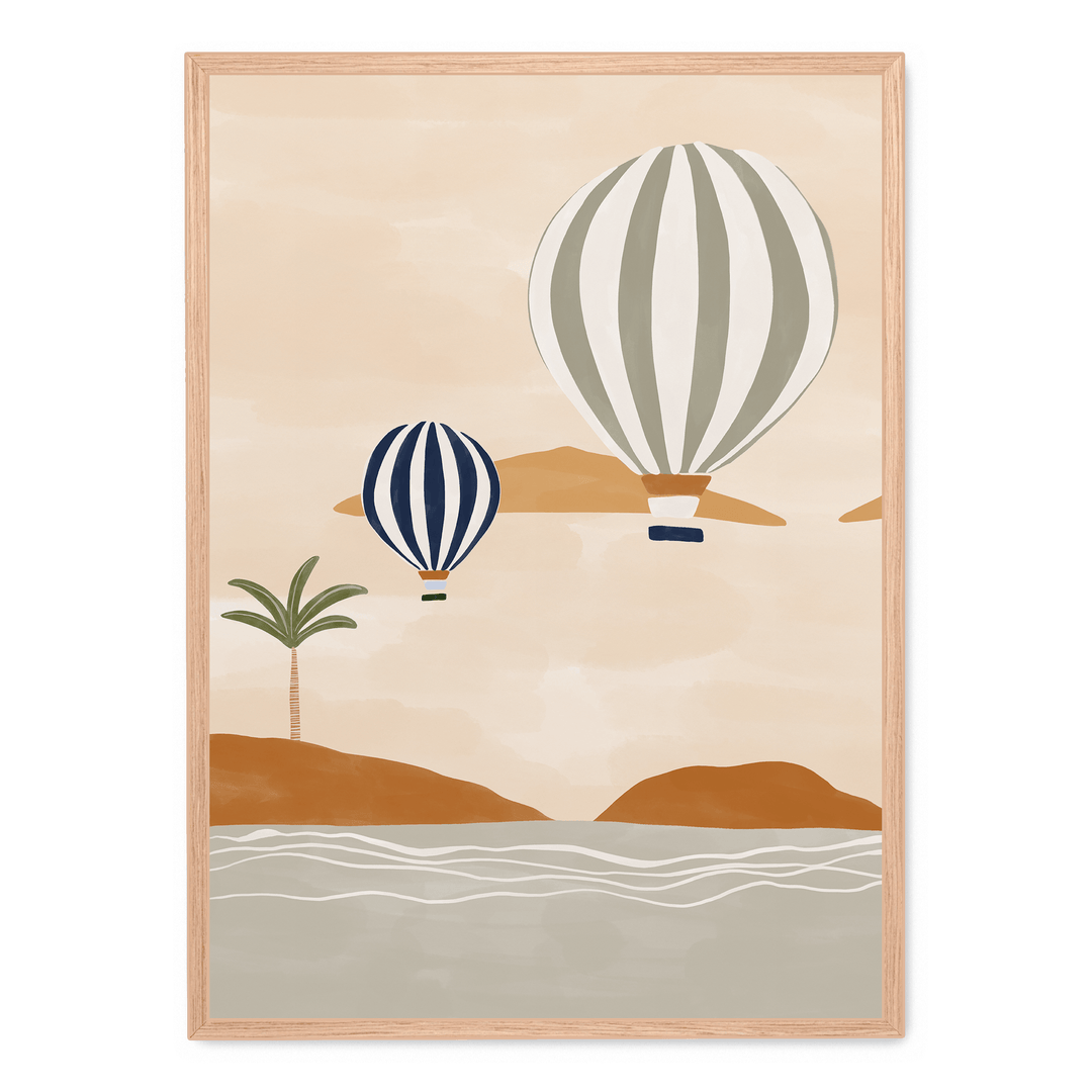 Airballoons In Dessert