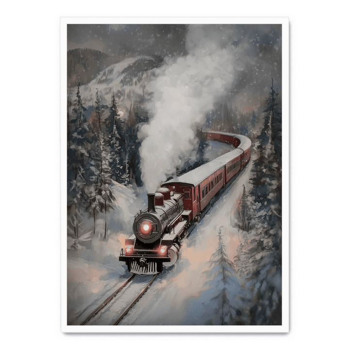 Snowfall Steam Train