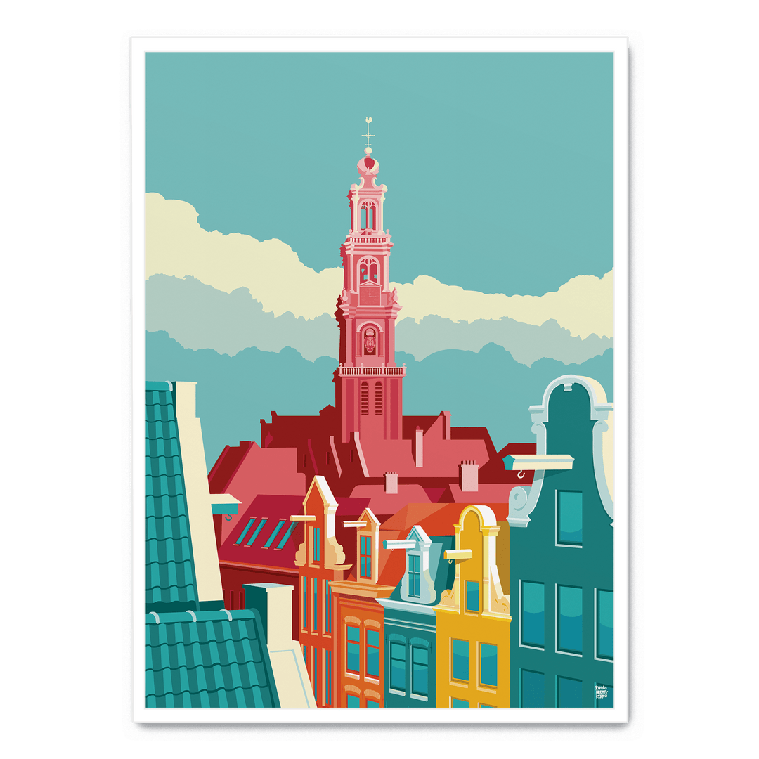 Amsterdam Westerkerk Jordaan