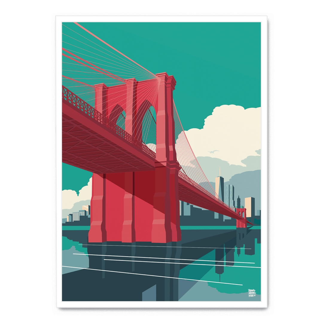 New York Brooklyn Bridge