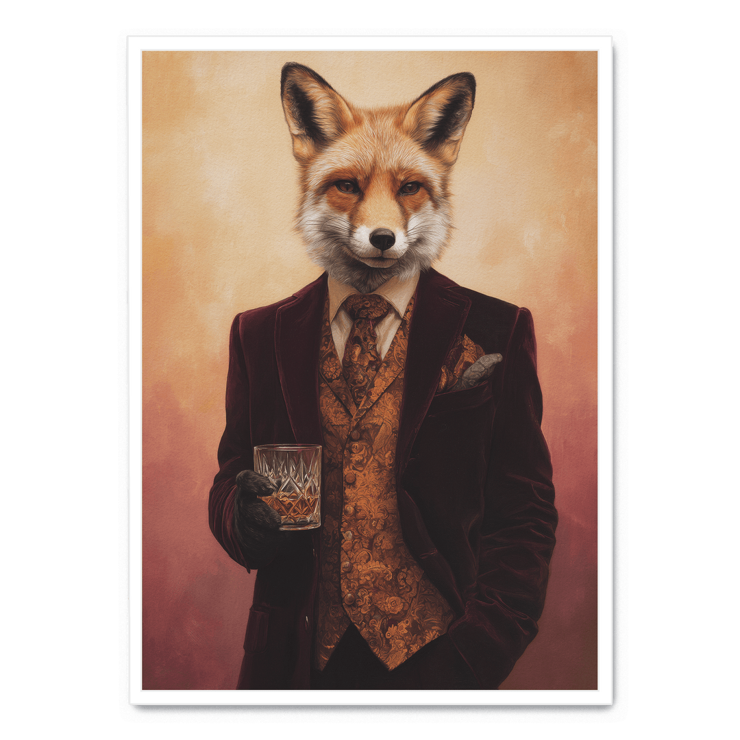 Fox In Velvet Suit