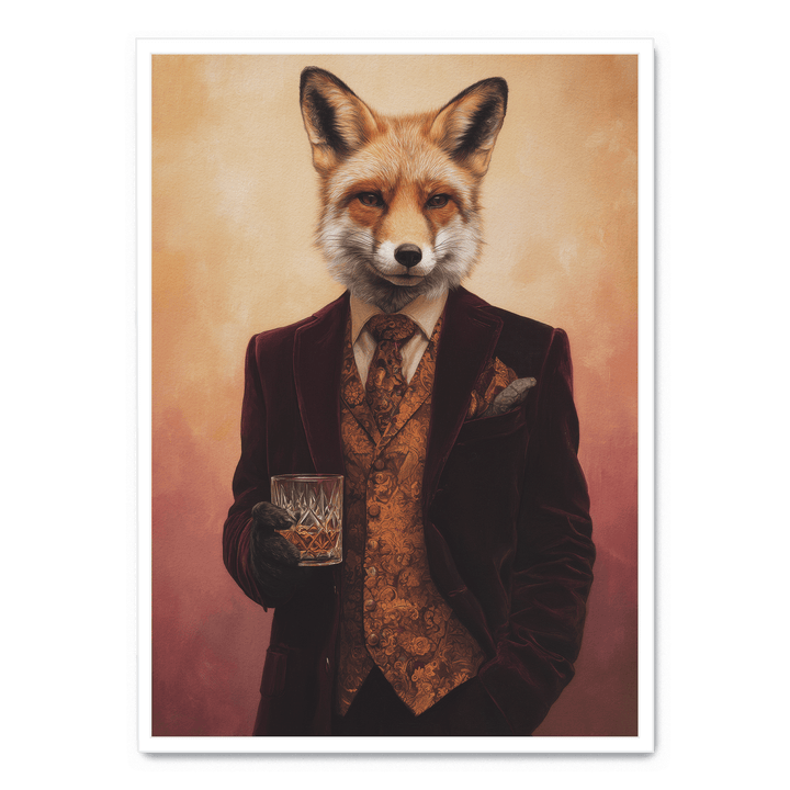 Fox In Velvet Suit