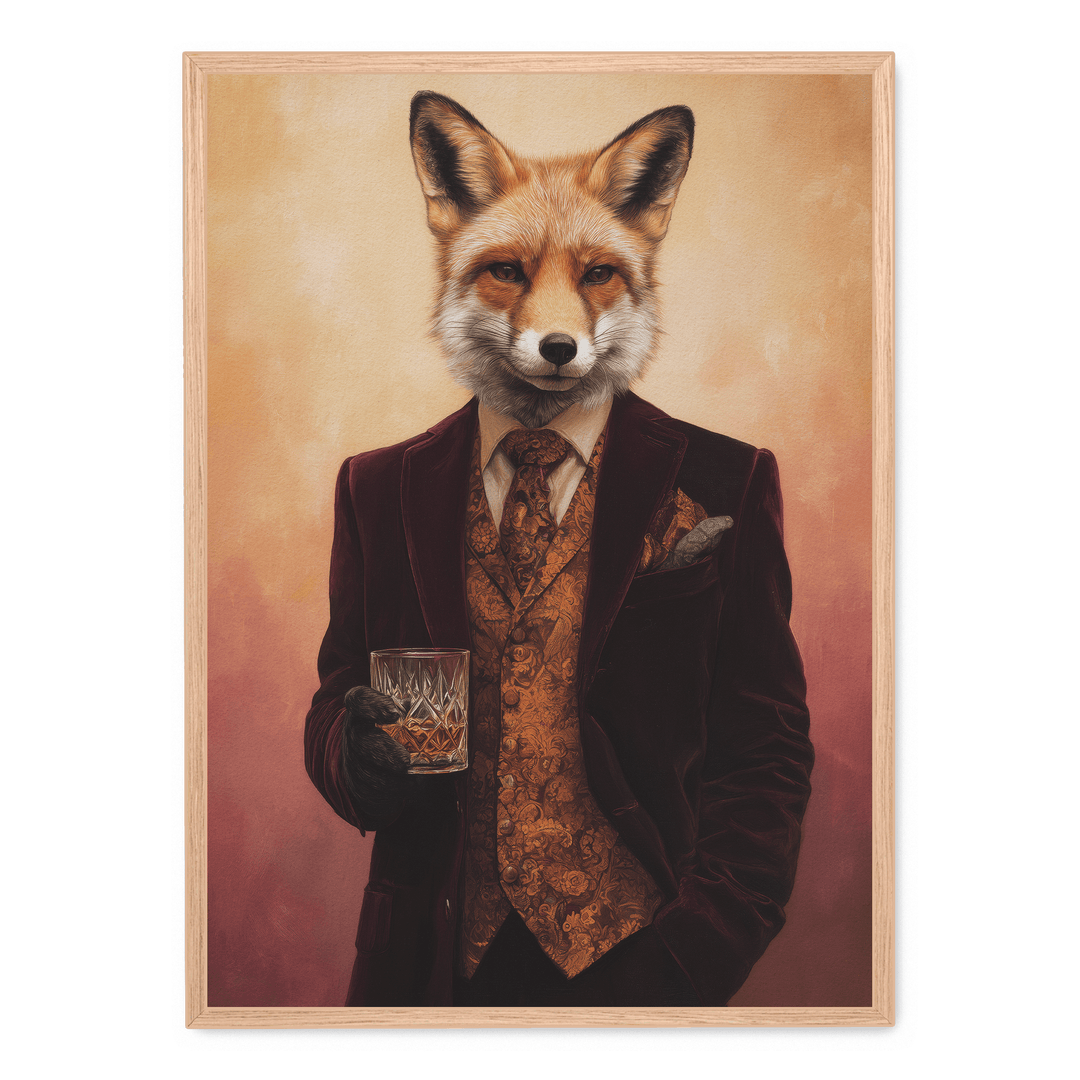 Fox In Velvet Suit