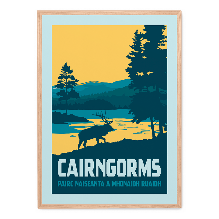Majestic Cairngorms Stag