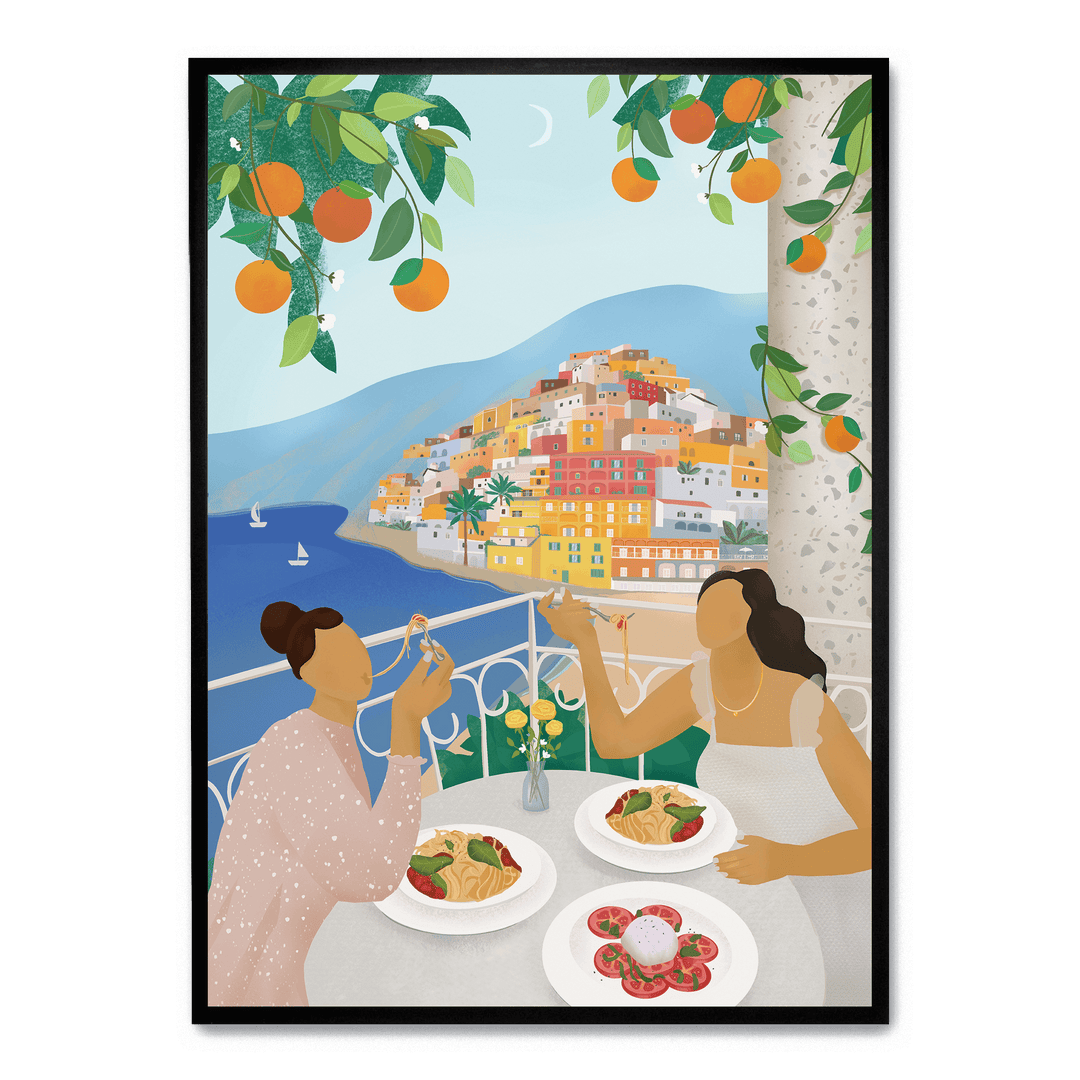 Girls In Positano