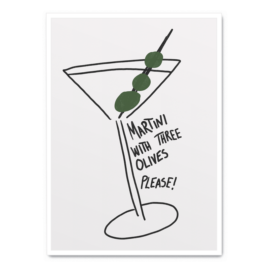 Martini Three Olives