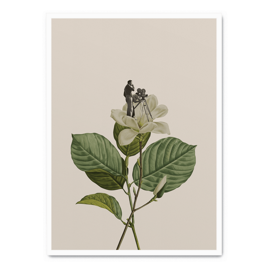 Botanical Vintage Cameraman