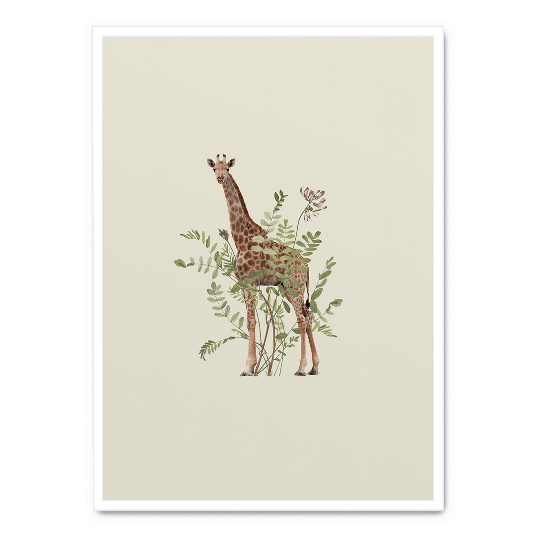 Floral Giraffe