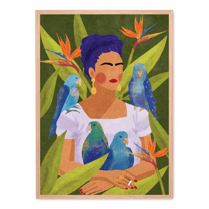 Frida And Birds