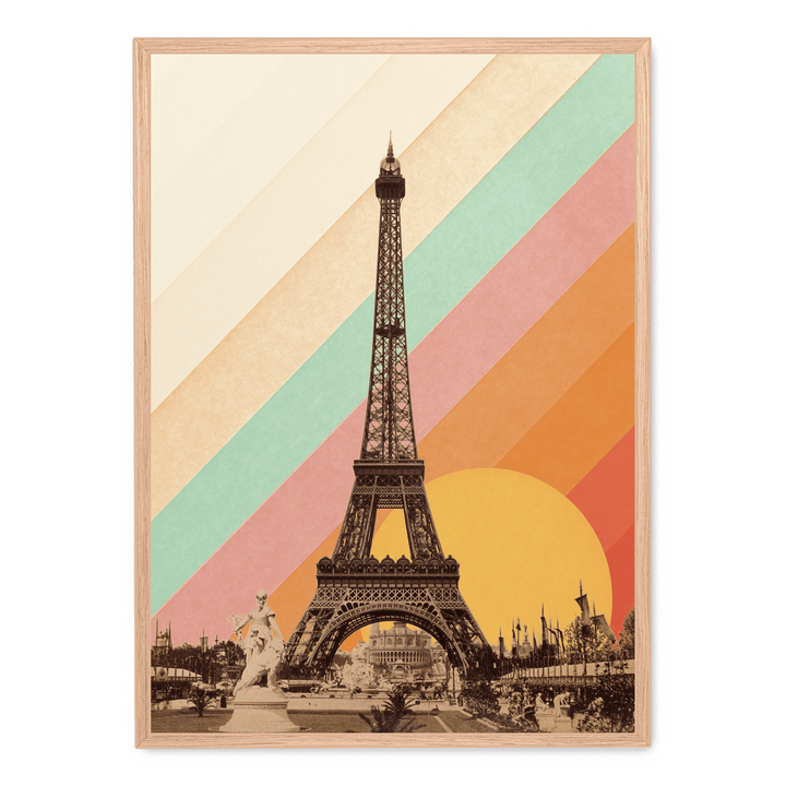 Eiffel Tower Rainbow