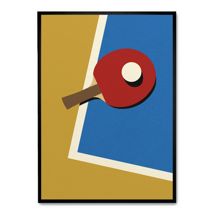 Table Tennis Team Red