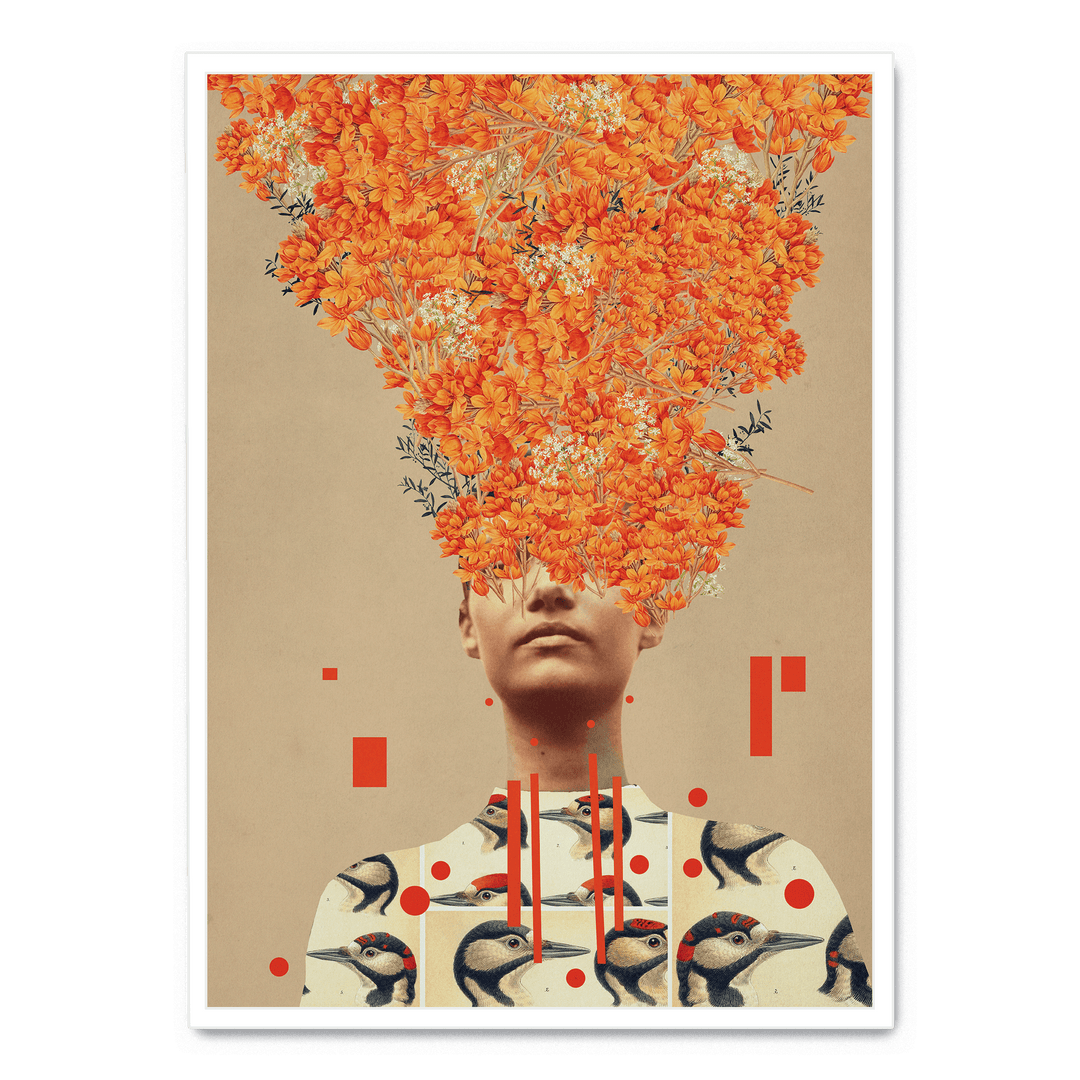 Bird Flight In Autumn