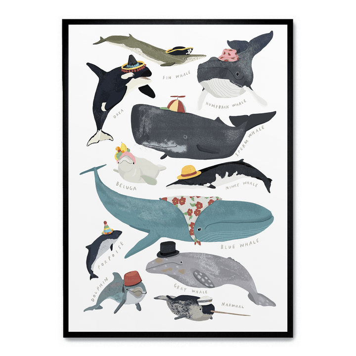 Whales In Hats