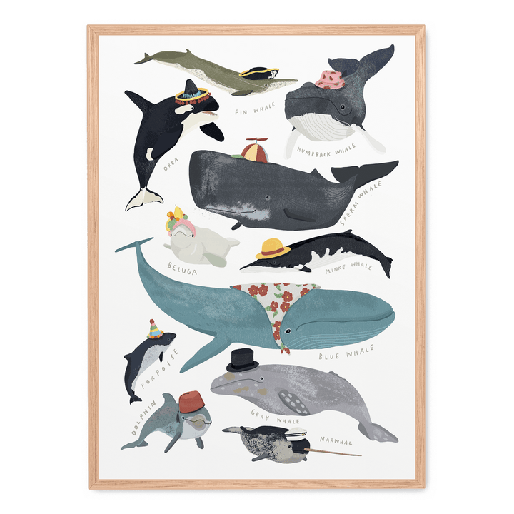 Whales In Hats