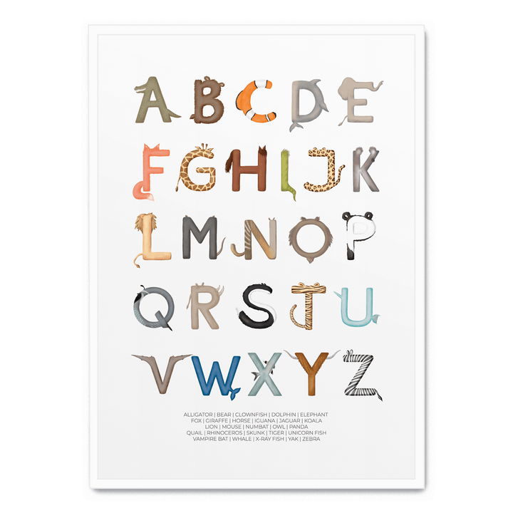 Animal Letters ABC