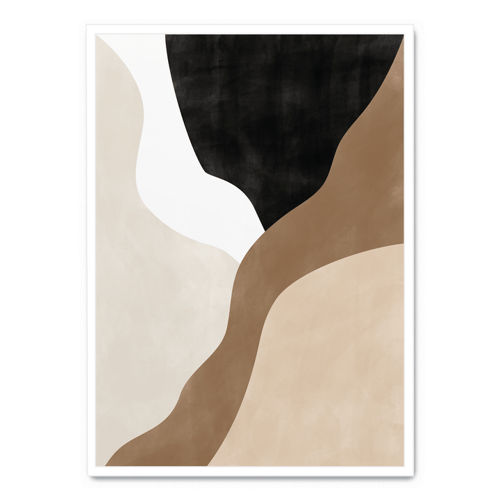 Abstract Beige And Brown No. 2