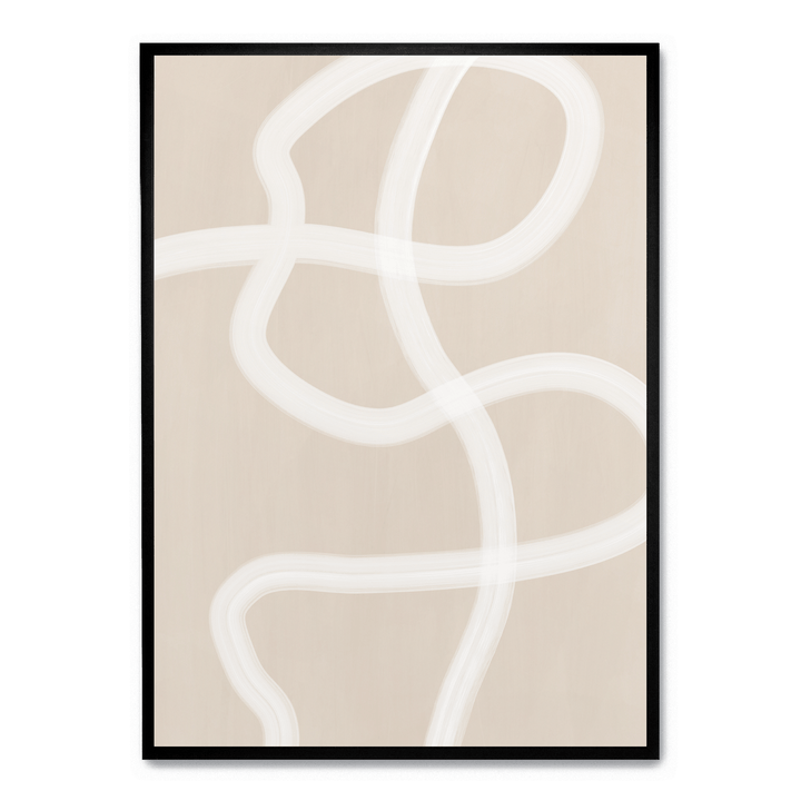 White Brush Stroke No. 1