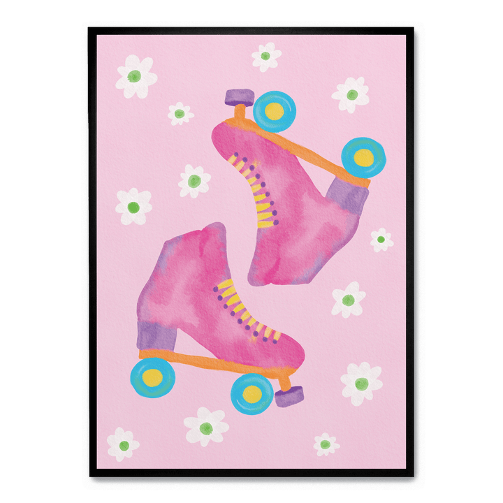 Roller Skates Pink