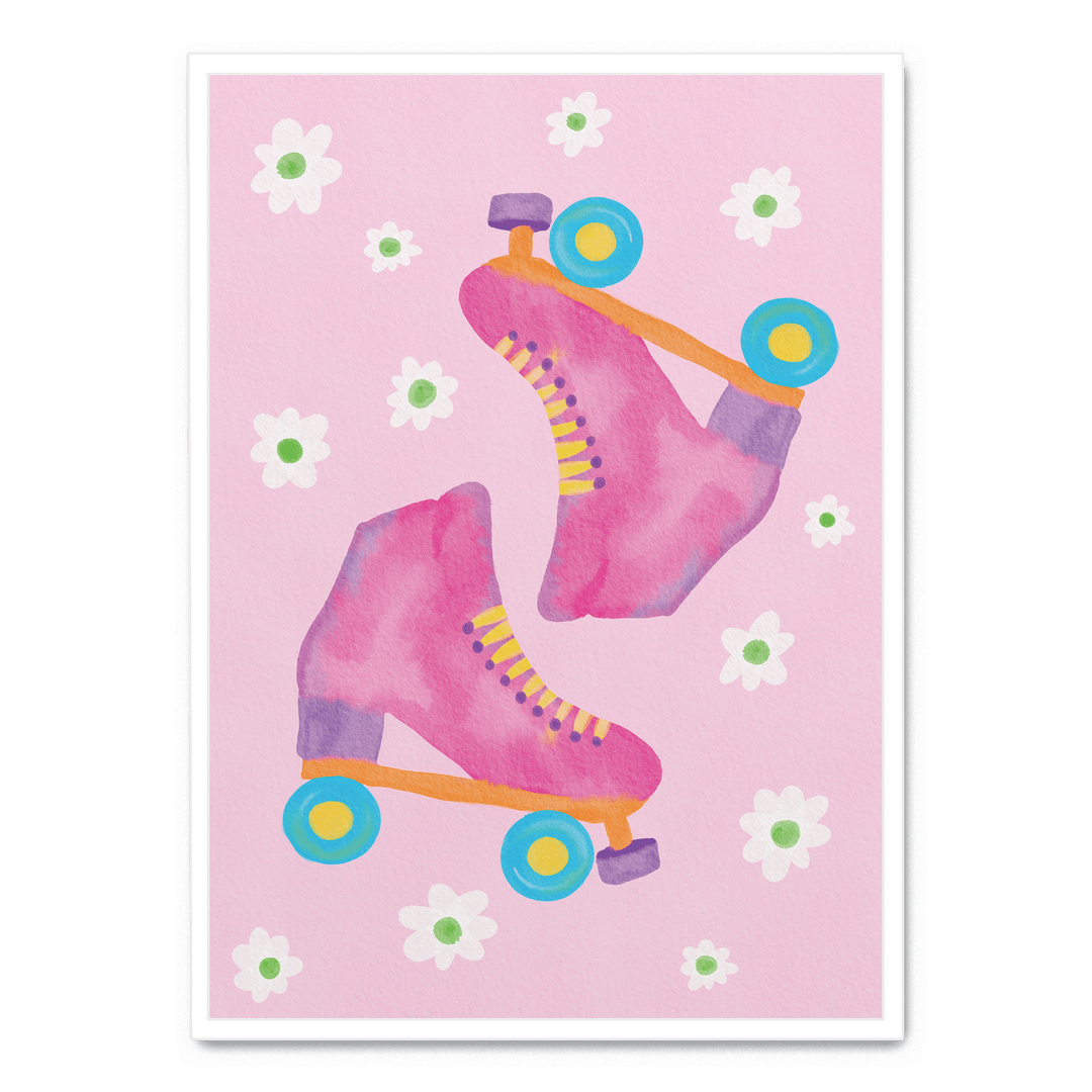 Roller Skates Pink