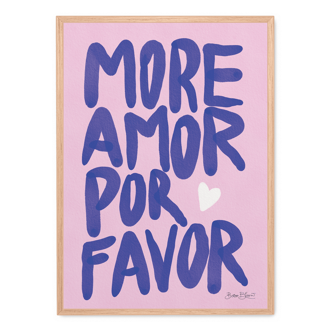 More Amor Por Favor Blue