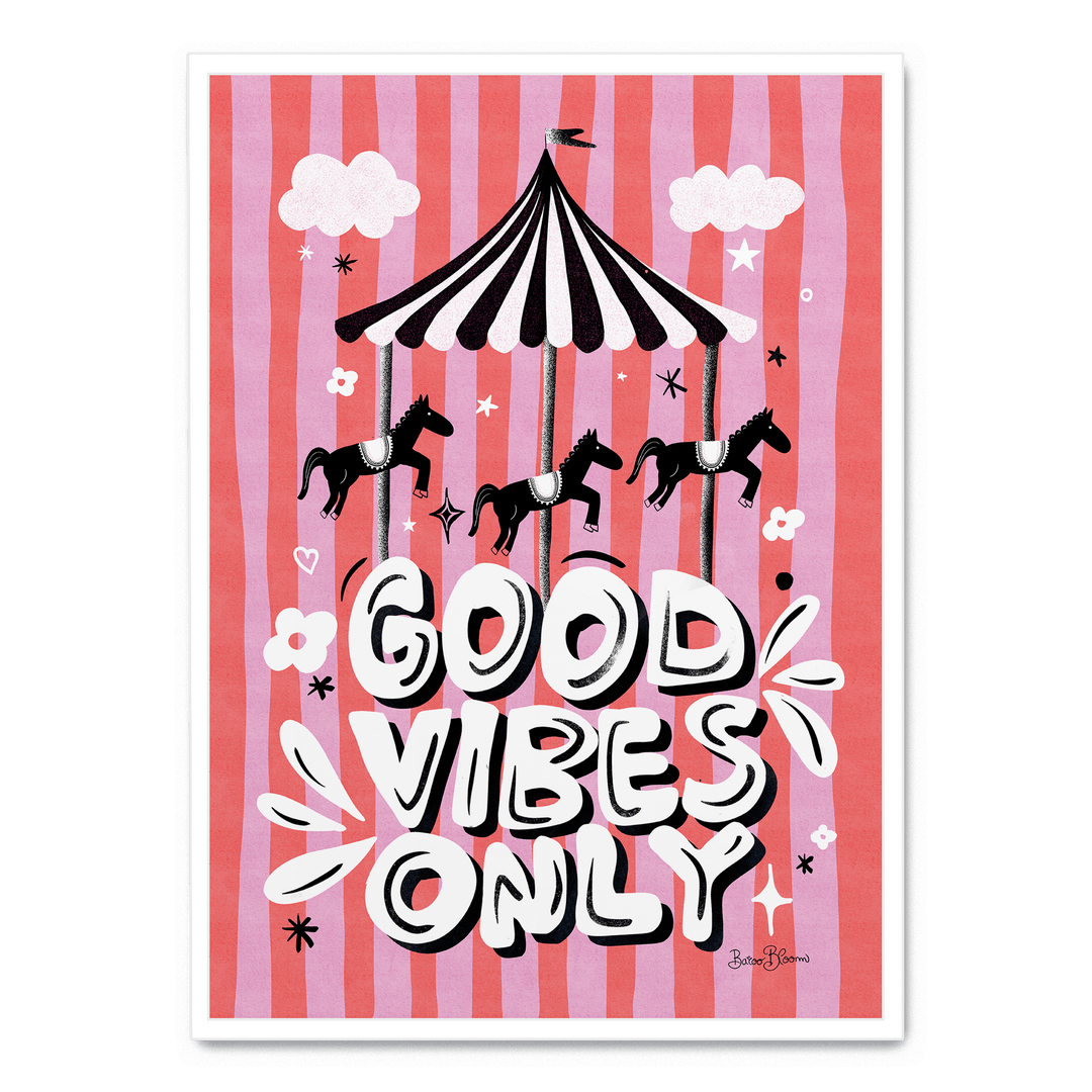 Carousel Good Vibes Only
