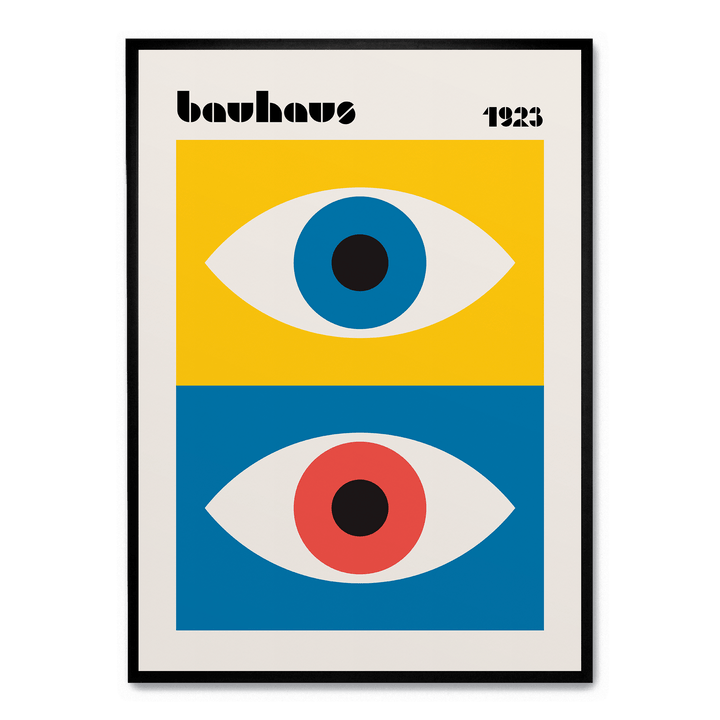Bauhaus Eyes Abstract