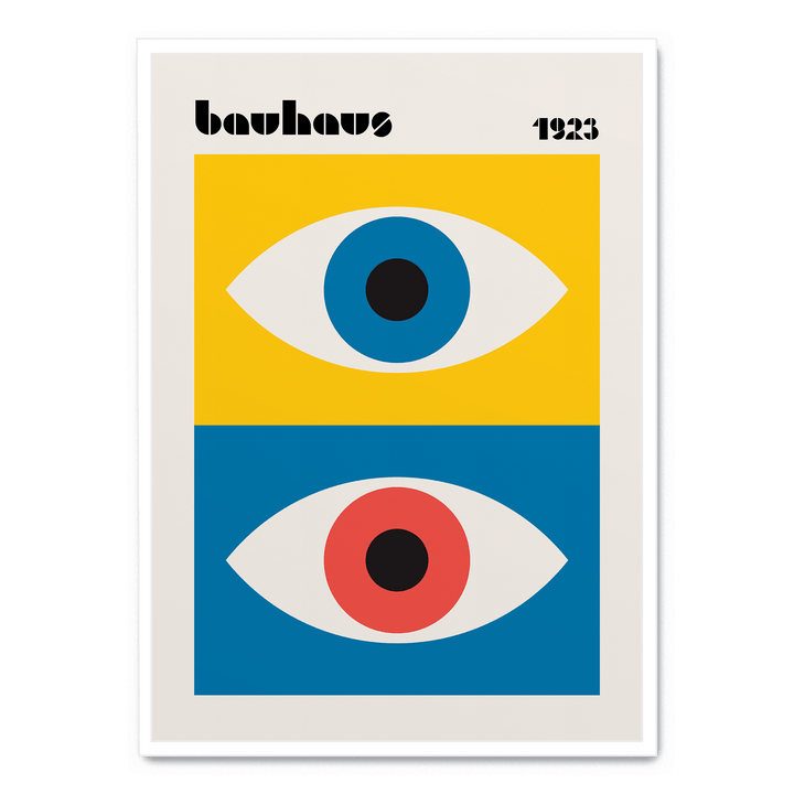 Bauhaus Eyes Abstract