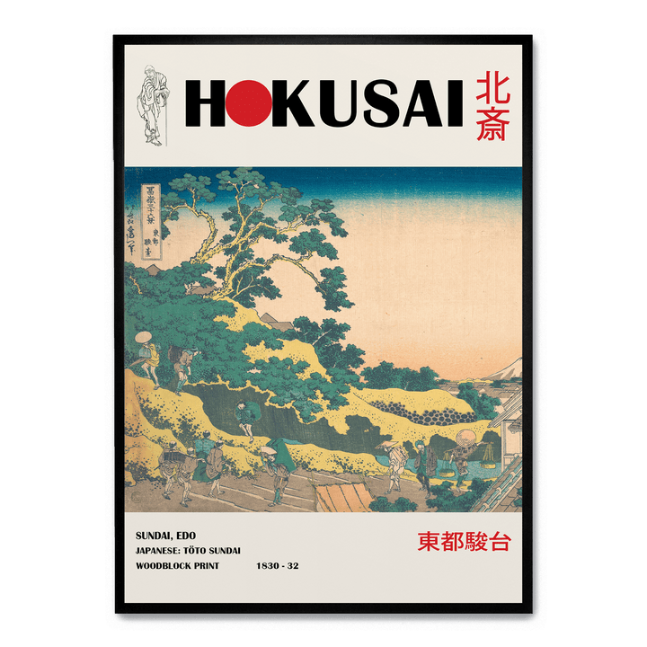 Hokusai - Sundai Edo