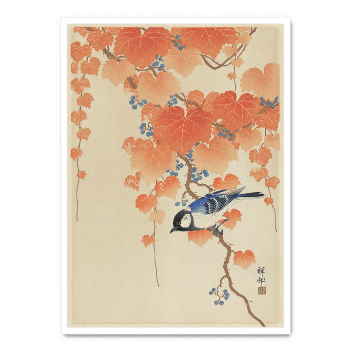 Ohara Koson - Bird On Branch