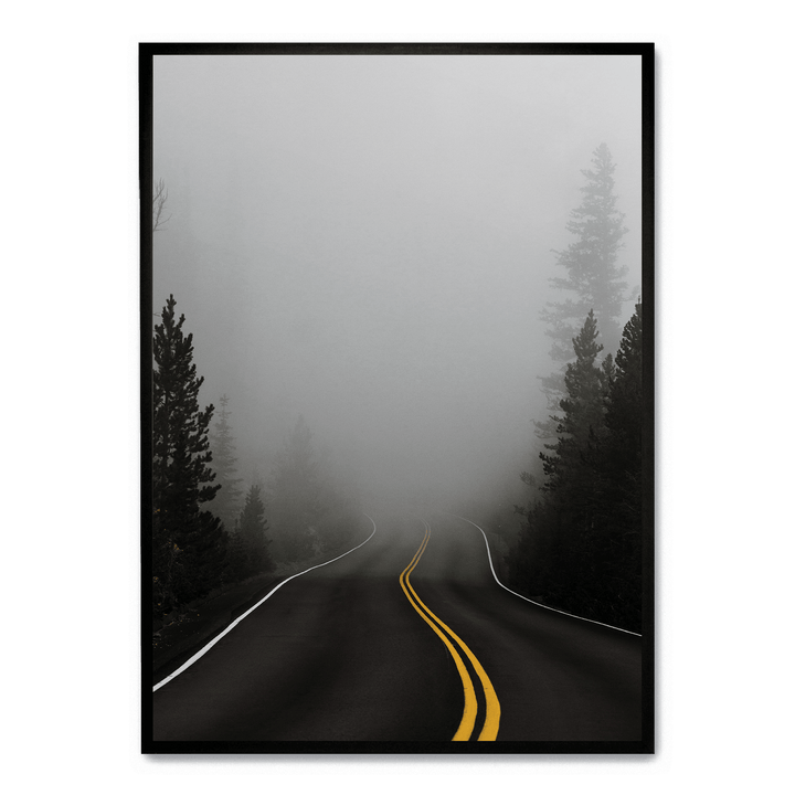 Highway With Fog