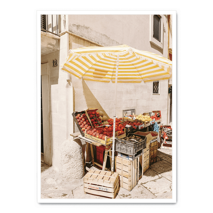 Street Market In Sicily