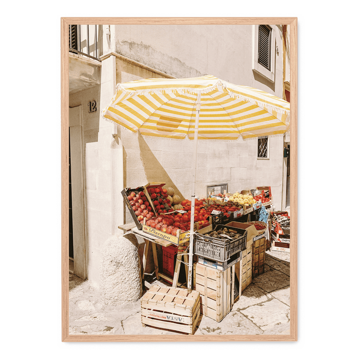 Street Market In Sicily