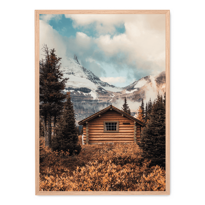 Wooden House In Nature