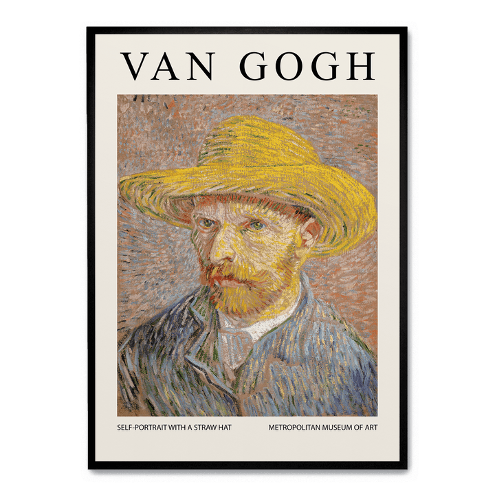 Self-Portrait With A Straw Hat