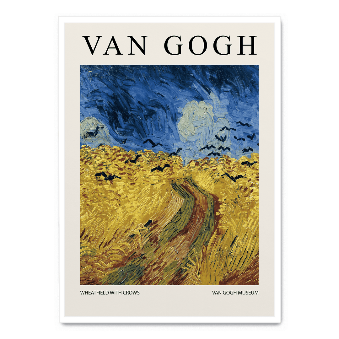 Wheatfield With Crows