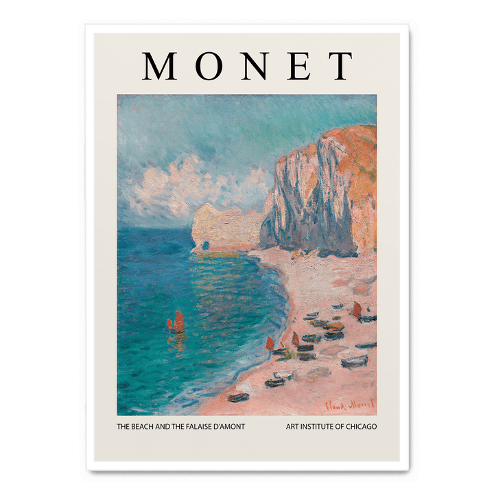 The Beach And The Falaise D'Amont