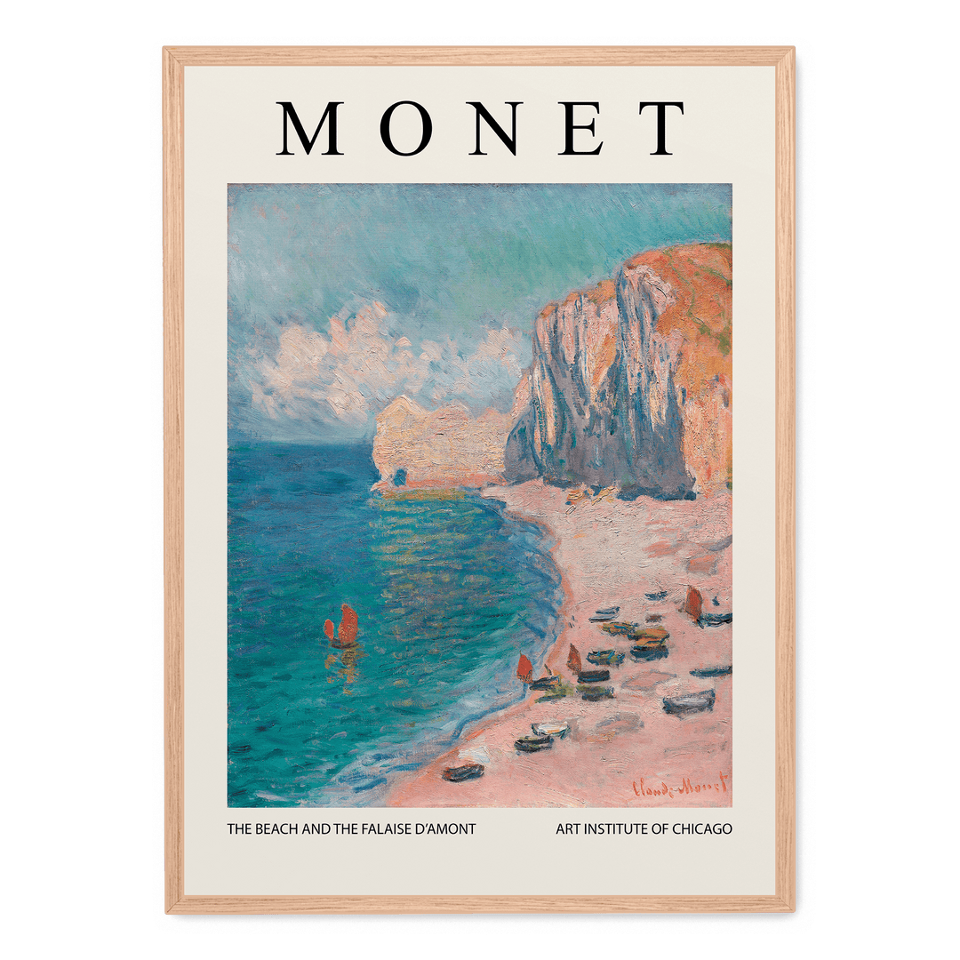 The Beach And The Falaise D'Amont