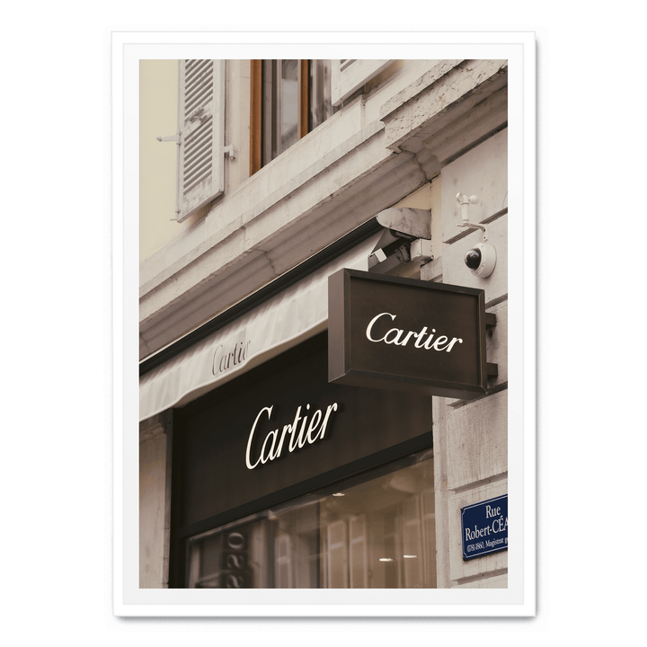 Cartier Sign