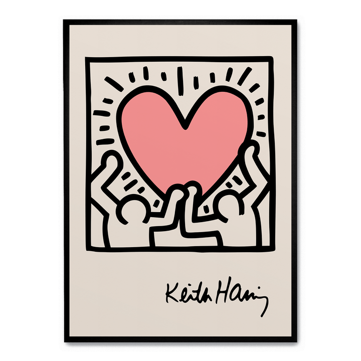 Two Figures Holding Heart