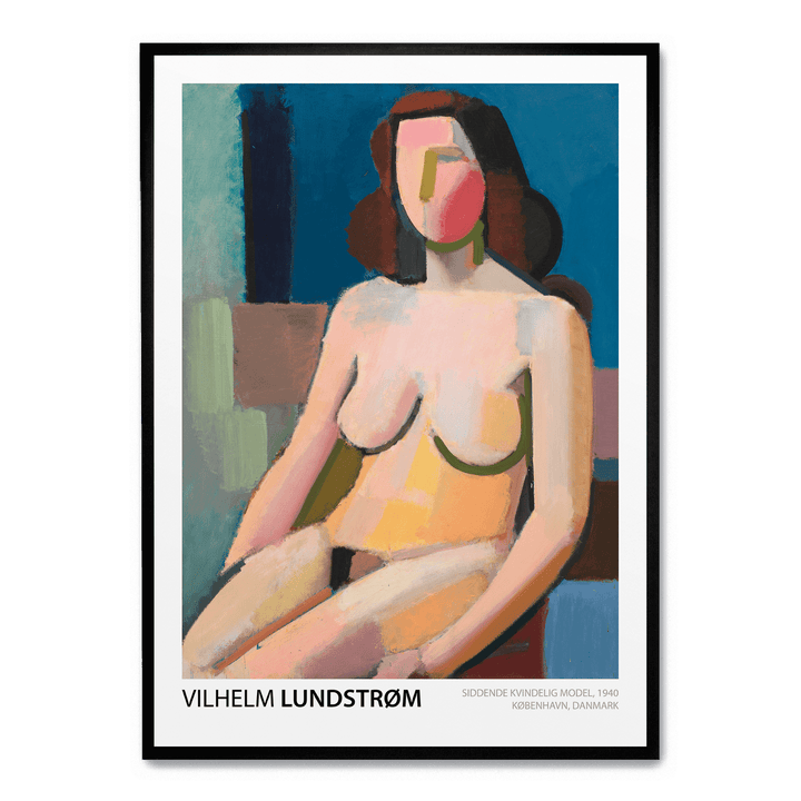 Siddende Kvindelig Model 2