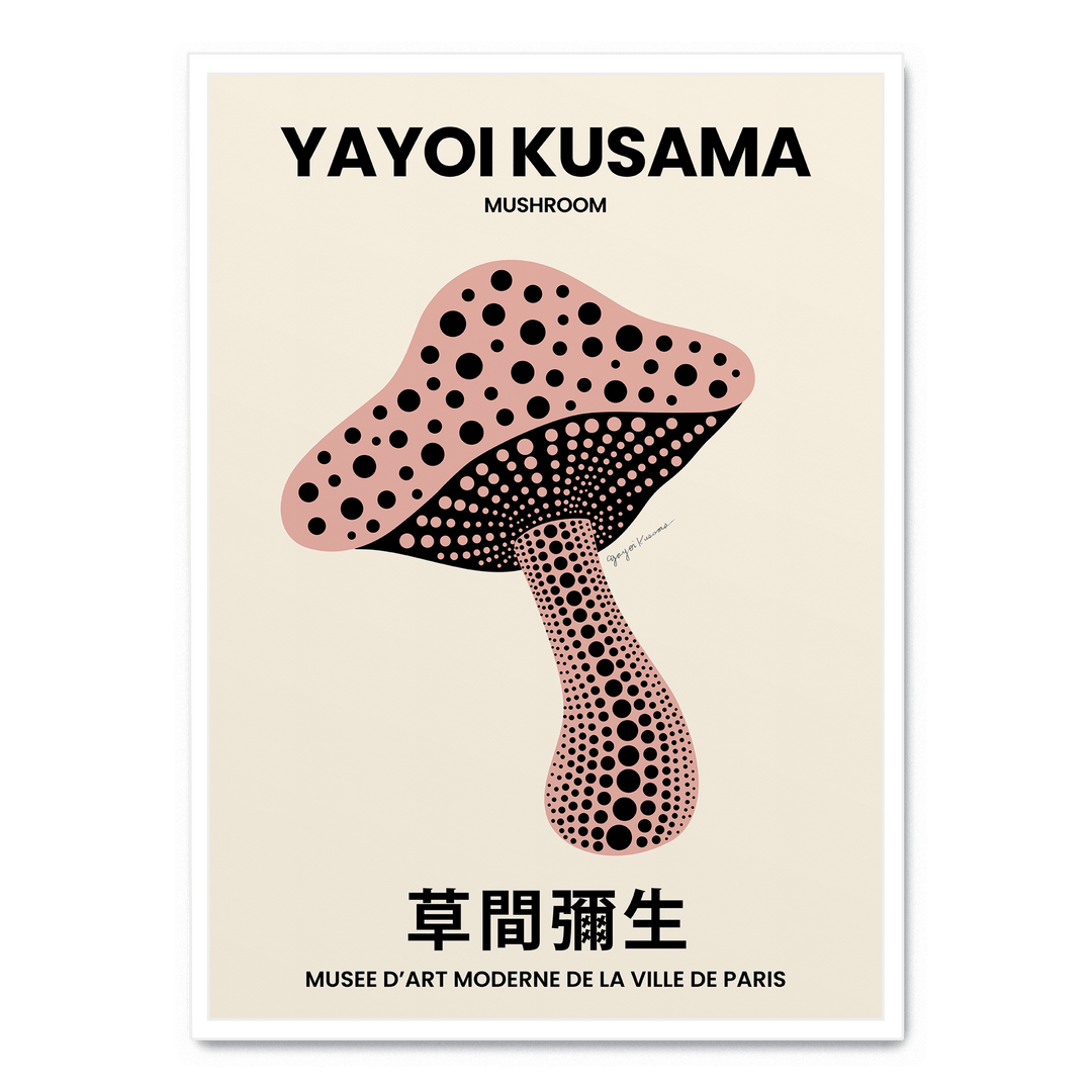 Yayoi Kusama - Single Mushroom