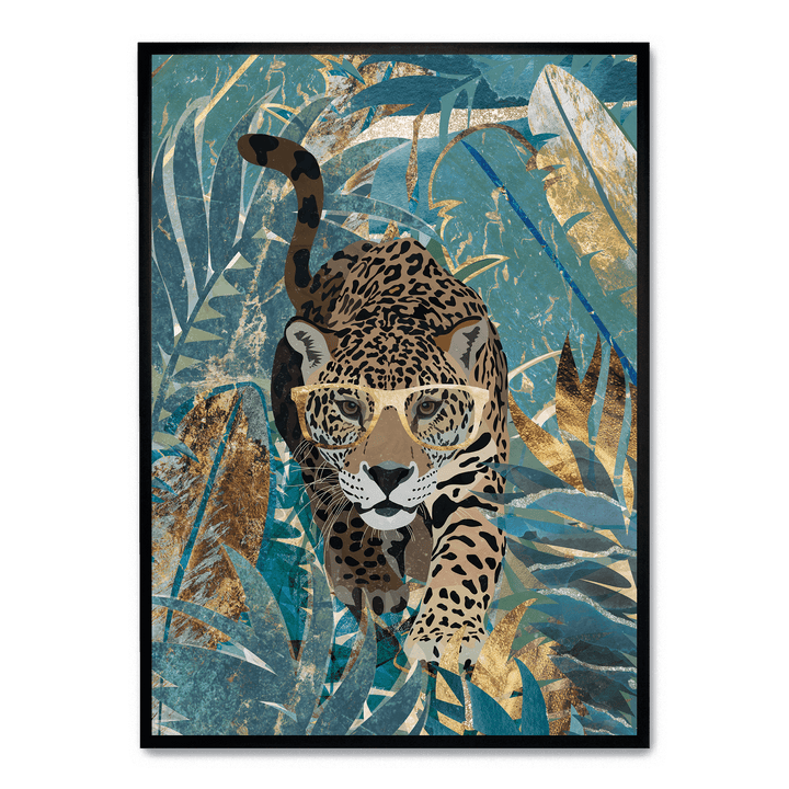 Curious Jaguar In The Rainforest