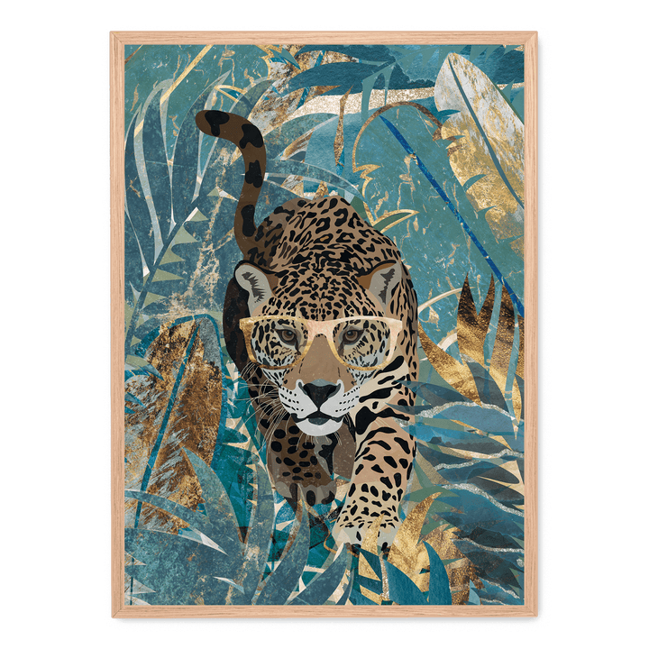 Curious Jaguar In The Rainforest