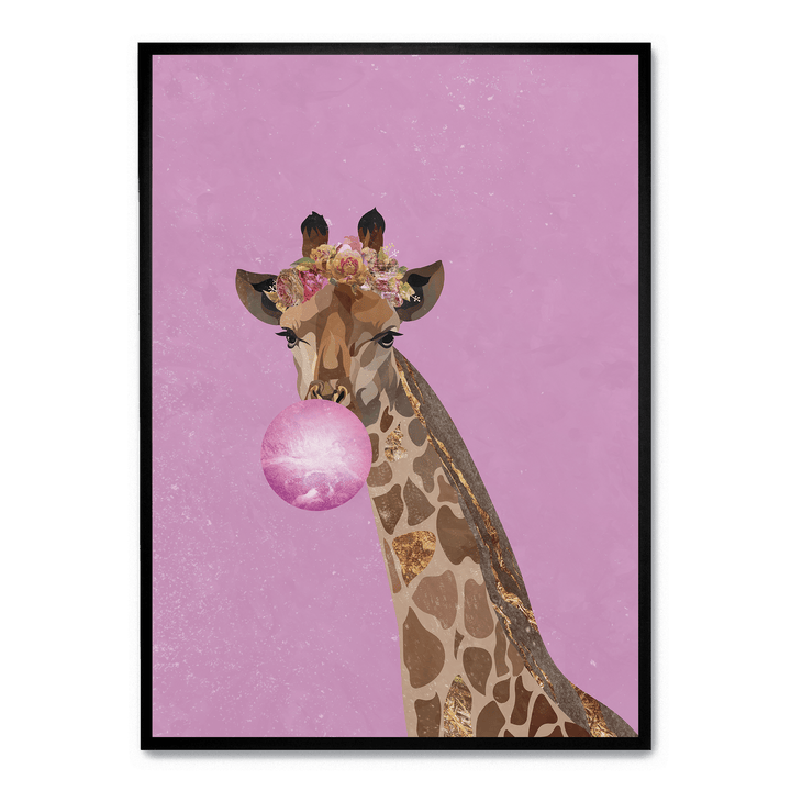 Giraffe Pink Bubblegum