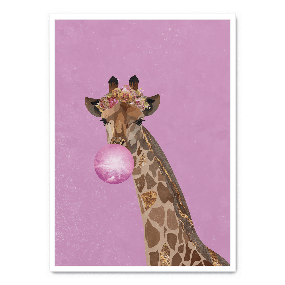 Giraffe Pink Bubblegum