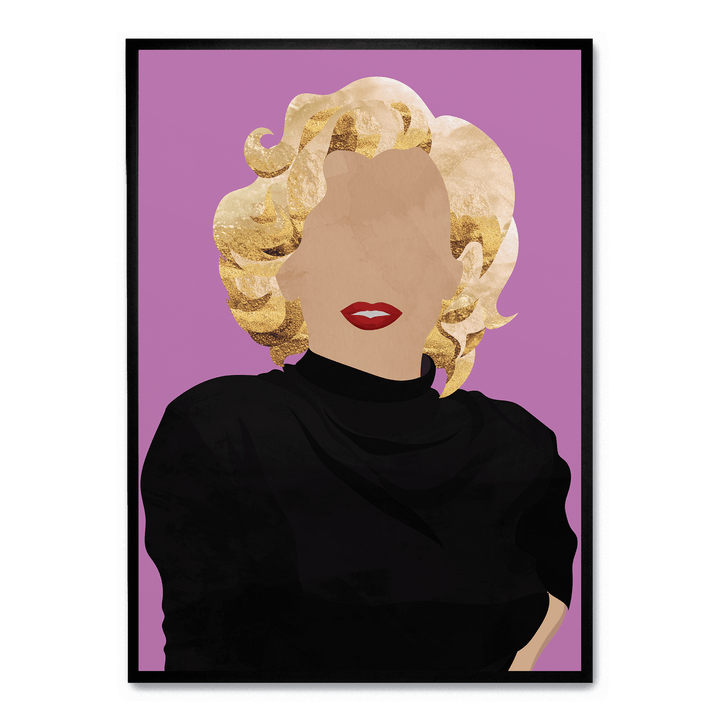 Faceless Marilyn Monroe