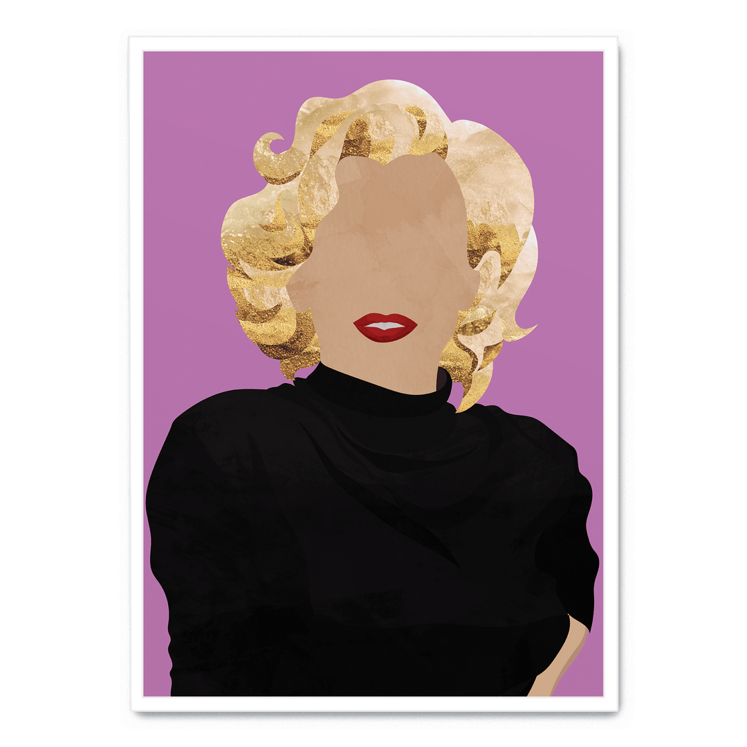 Faceless Marilyn Monroe